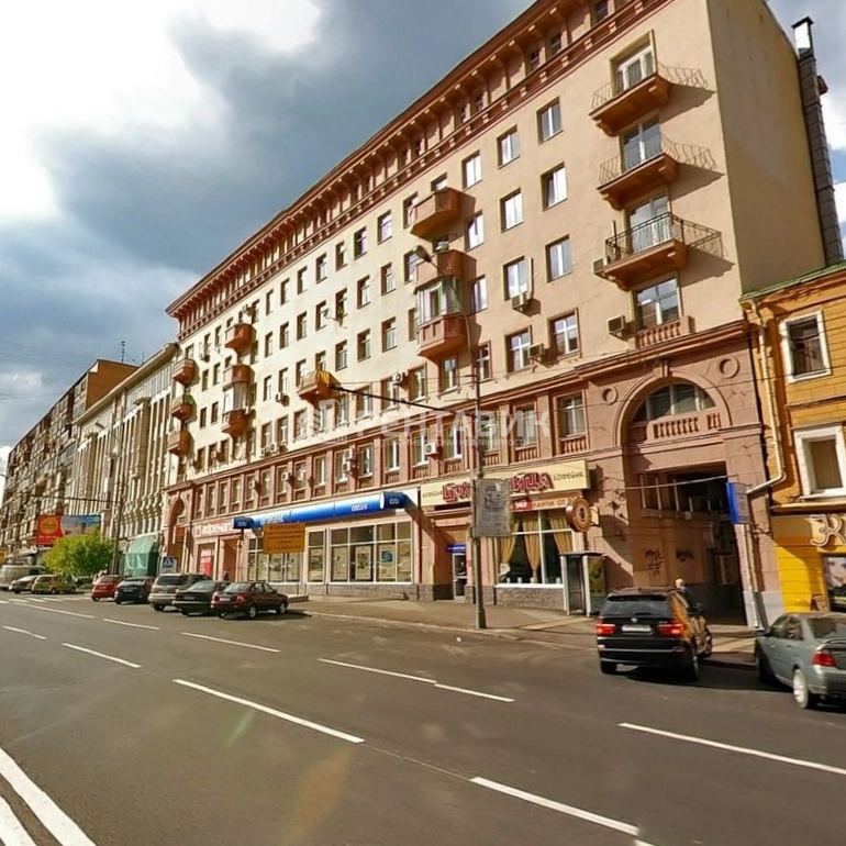 фасад дома, здание по адресу г Москва, ул Красная Пресня, д 32-34
