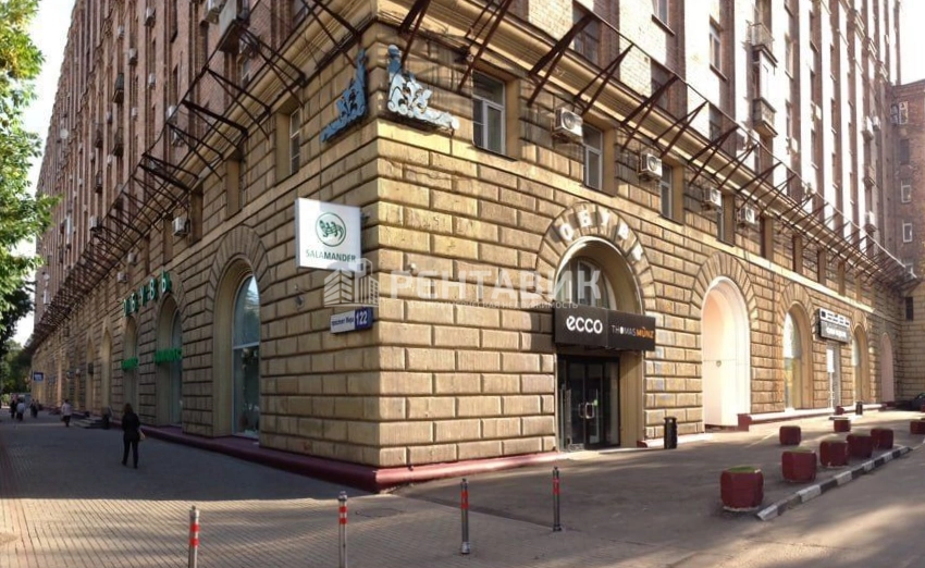 фасад дома, здание по адресу г Москва, пр-кт Мира, д 122 