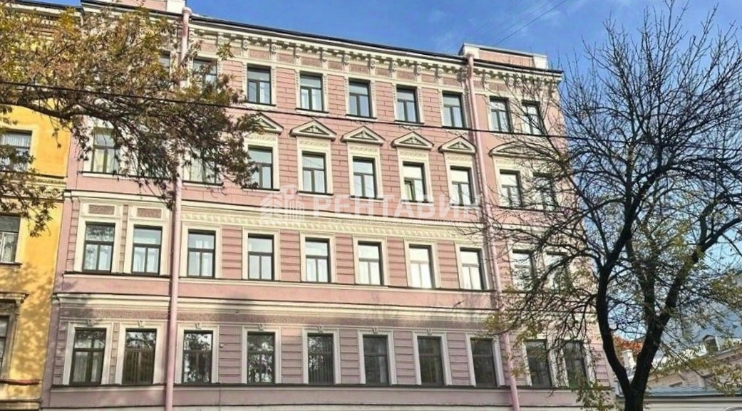 фасад дома, здание по адресу г Санкт-Петербург, линия 4-я В.О., д 17