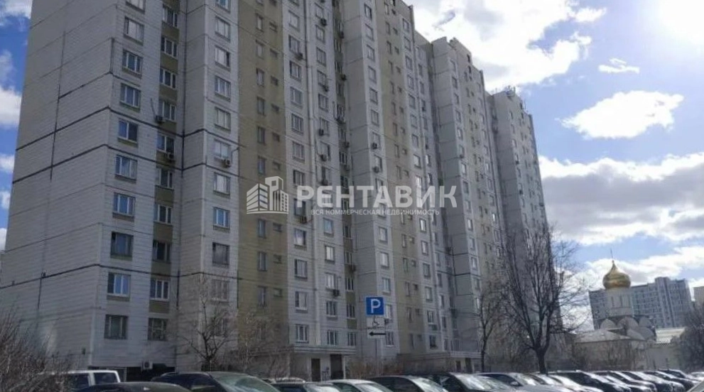 фасад дома, здание по адресу г Москва, Мичуринский пр-кт, д 31 к 1