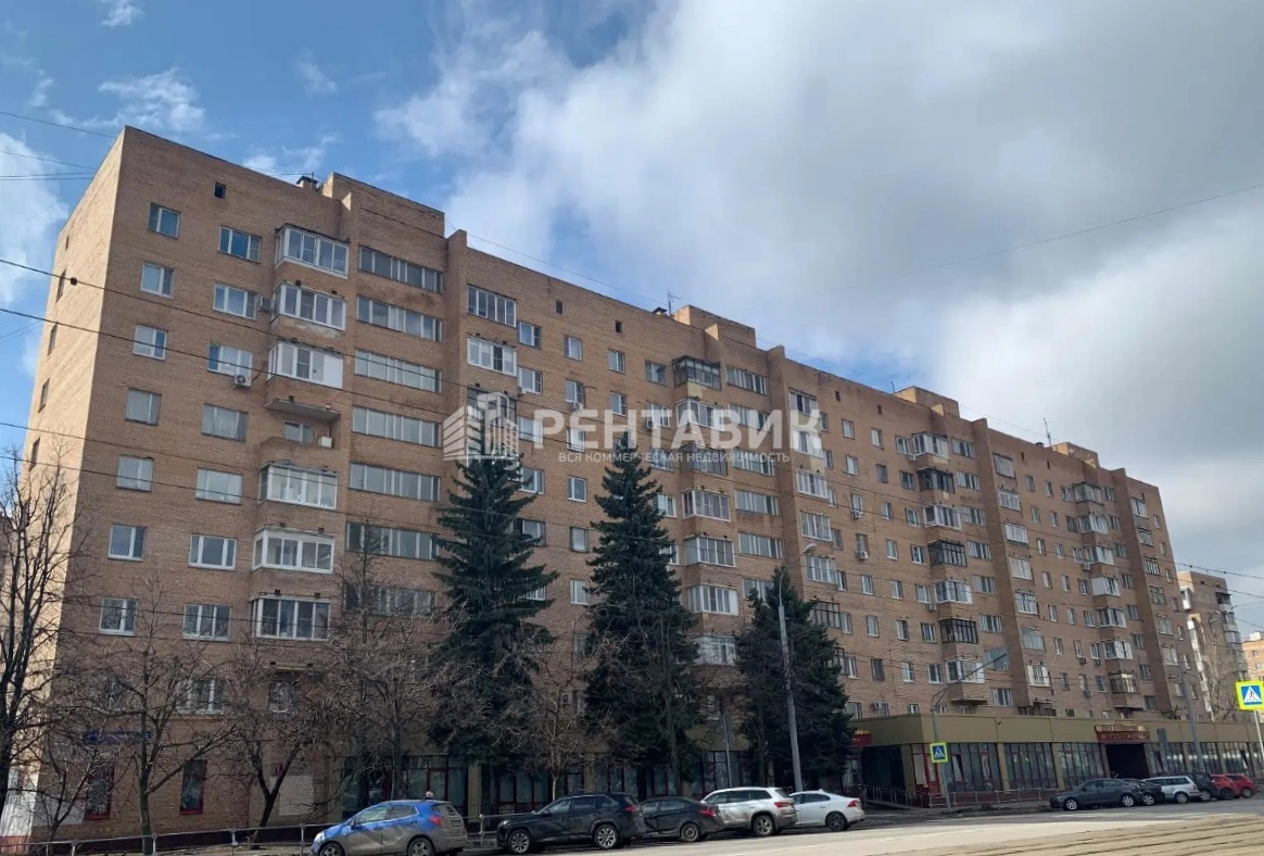 фасад дома, здание по адресу г Москва, ул 3-я Владимирская, д 8 к 1