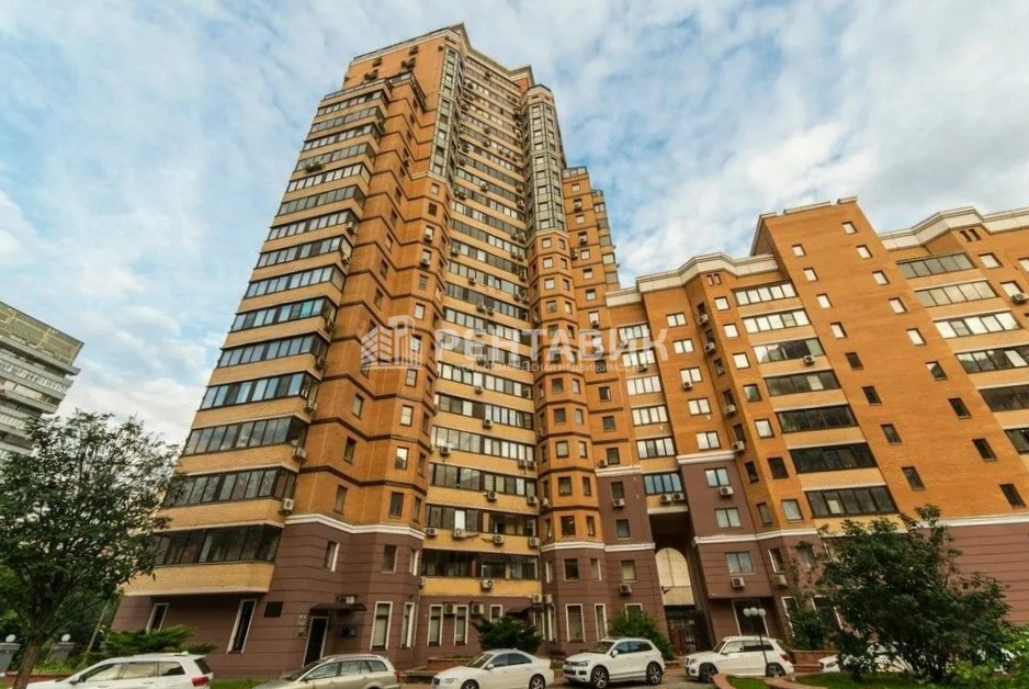 фасад дома, здание по адресу г Москва, ул Лавочкина, д 34 к 1