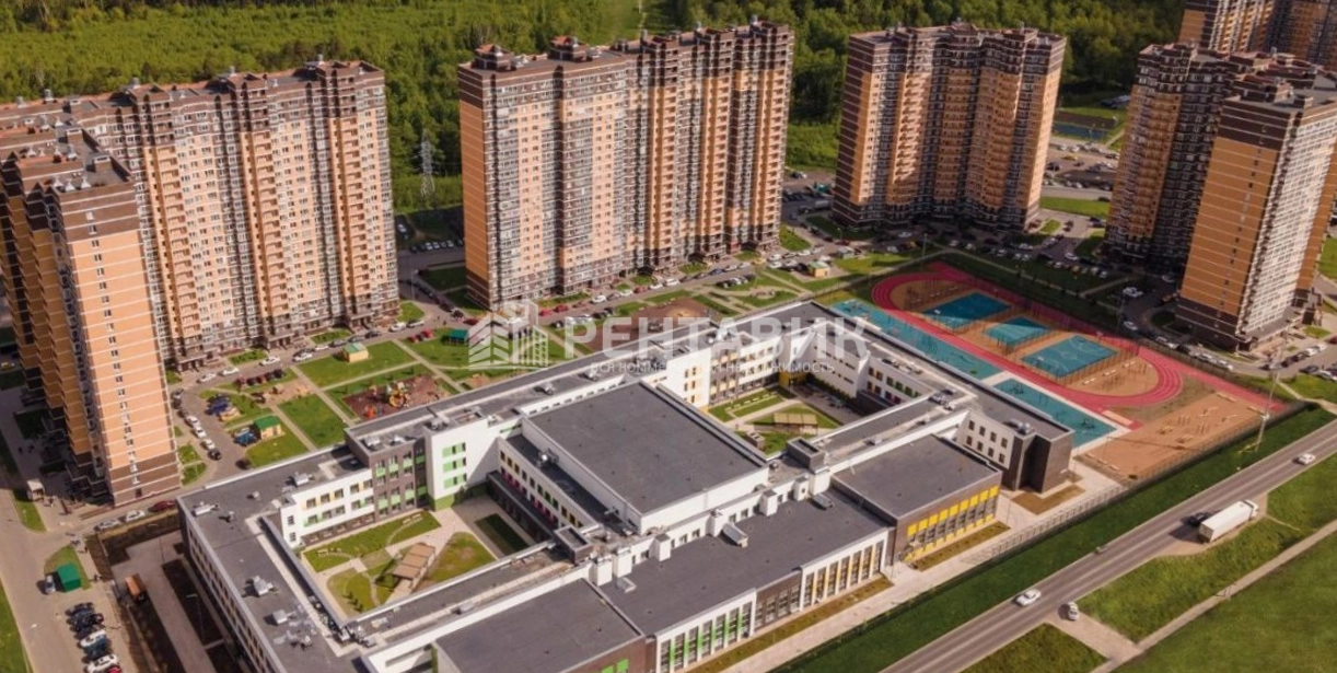 фасад дома, здание по адресу Московская обл, г Балашиха, мкр Новое Павлино, Косинское шоссе, д 2