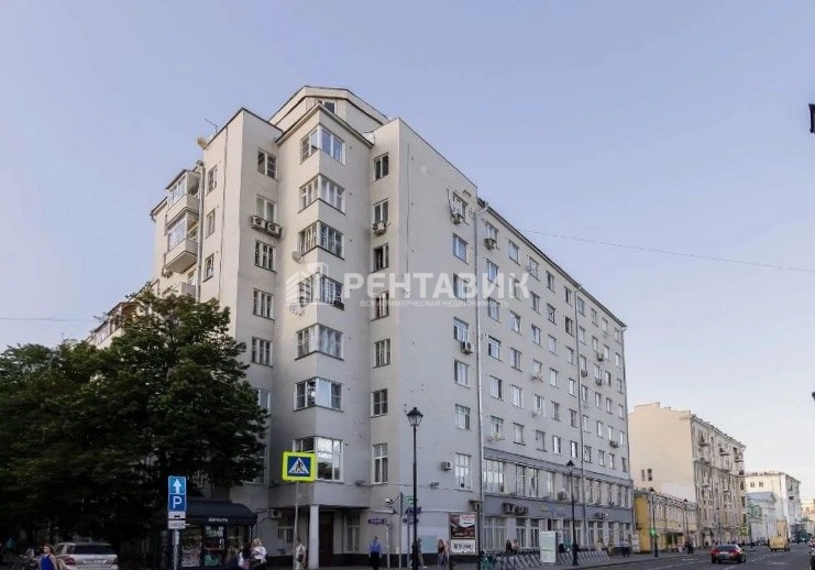 фасад дома, здание по адресу г Москва, ул Покровка, д 7/9-11 к 1