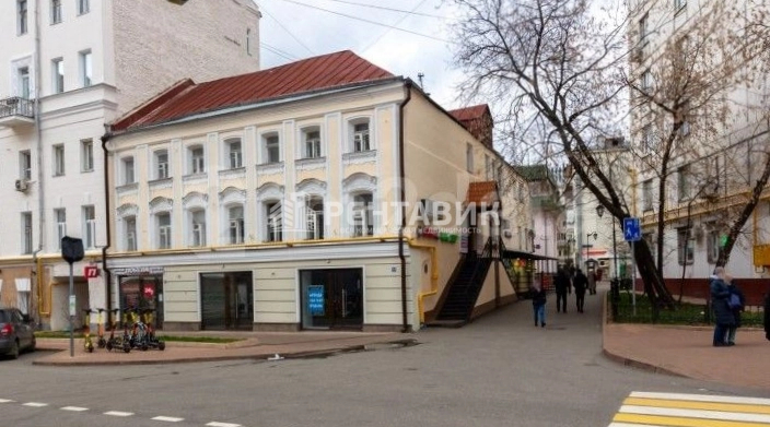 фасад дома, здание по адресу г Москва, ул Фридриха Энгельса, д 3-5 стр 2