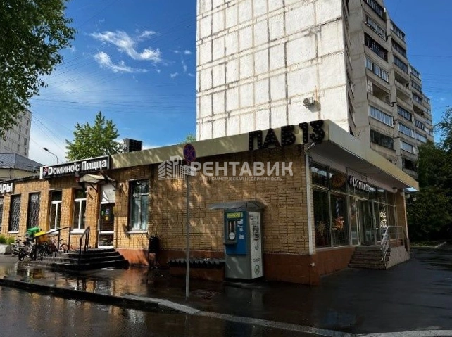 фасад дома, здание по адресу г Москва, Волховский пер, д 2 стр 1
