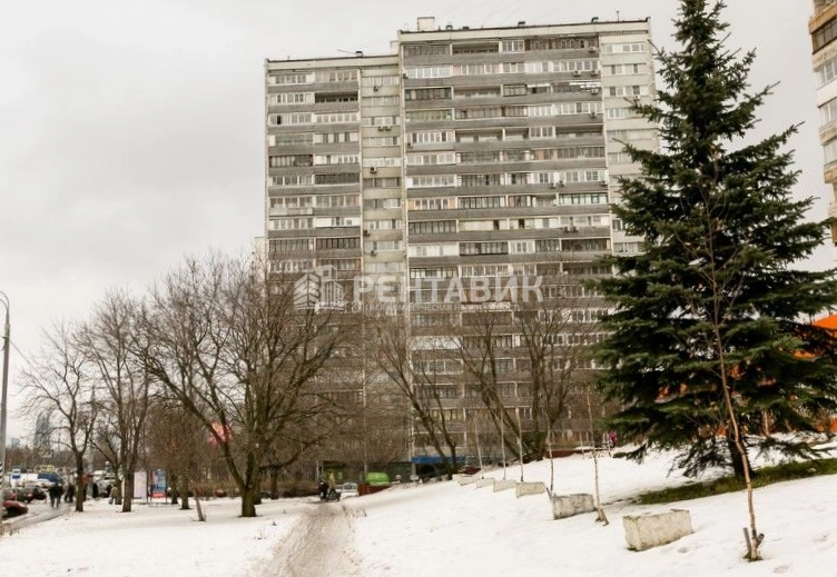 фасад дома, здание по адресу г Москва, Славянский б-р, д 7 к 1