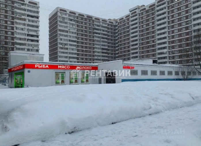 фасад дома, здание по адресу г Москва, Рублёвское шоссе, д 34 к 3