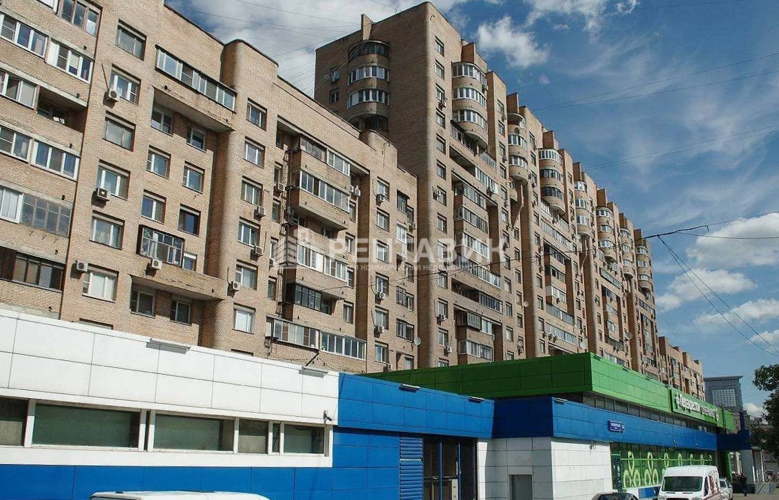 фасад дома, здание по адресу г Москва, ул Краснопрудная, д 13А