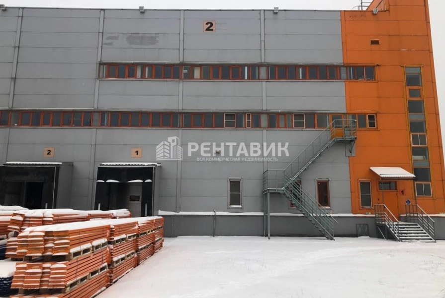 фасад дома, здание по адресу Ленинградская обл, Всеволожский р-н, Свердловское городское поселение, промзона Уткина Заводь, 4
