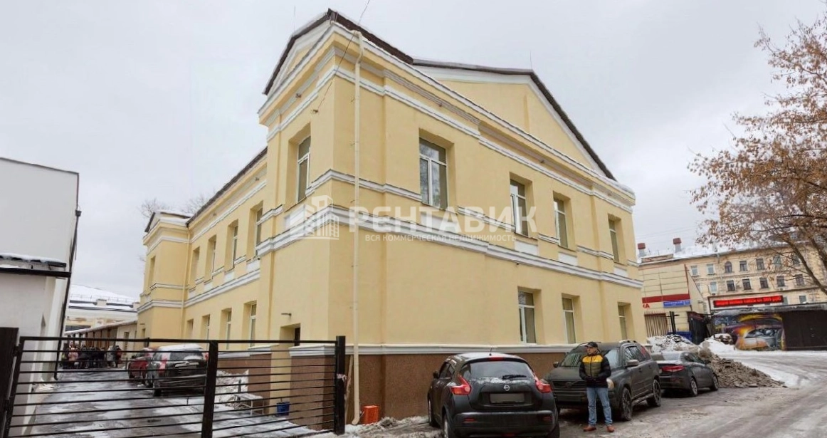 фасад дома, здание по адресу г Москва, Каланчевский тупик, д 3-5 стр 1