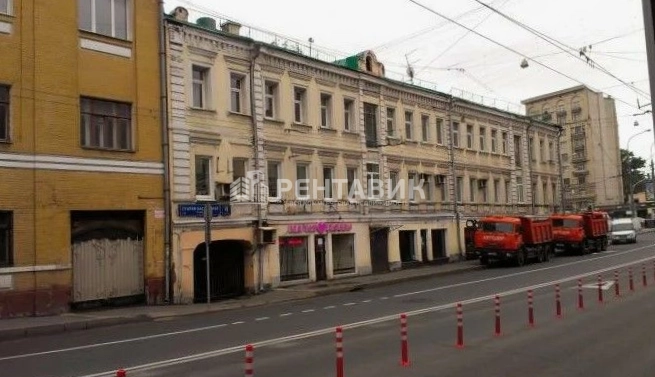 фасад дома, здание по адресу г Москва, ул Старая Басманная, д 6 стр 3