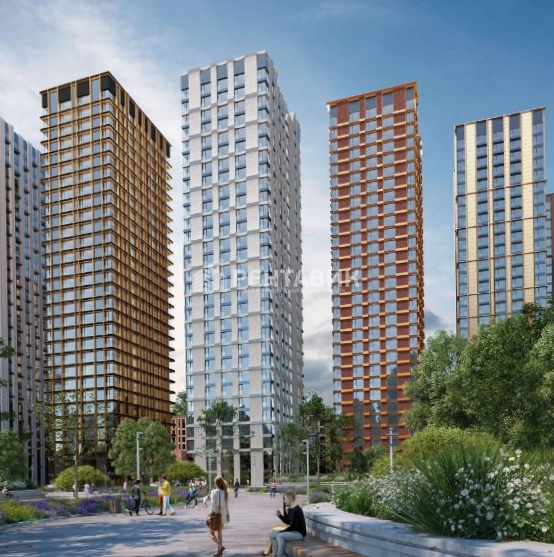 фасад дома, здание по адресу г Москва, Волгоградский пр-кт, д 32/5 к 1 