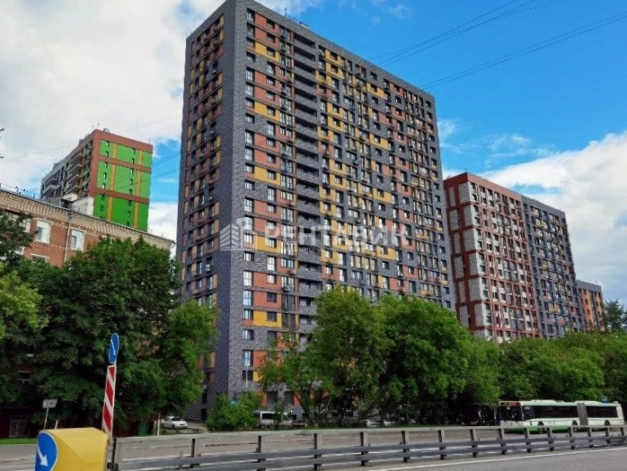 фасад дома, здание по адресу г Москва, ул Рябиновая, д 3 к 1