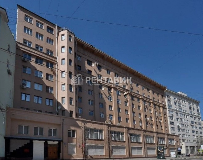 фасад дома, здание по адресу г Москва, ул Покровка, д 37
