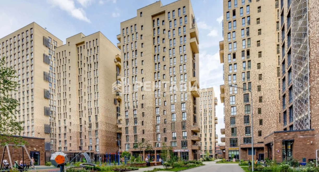 фасад дома, здание по адресу г Москва, ул 3-я Хорошёвская, д 25 к 2