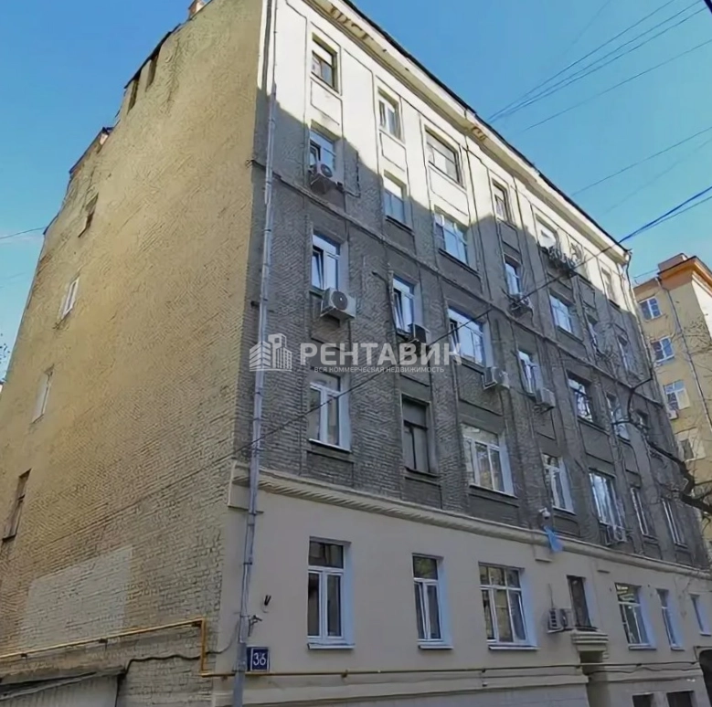 фасад дома, здание по адресу г Москва, ул 1-я Брестская, д 36