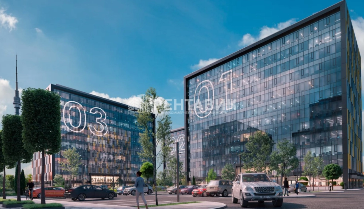 Здание ОСТАНКИНО BUSINESS PARK корпус 1 по адресу г Москва, Огородный проезд, д 16/1 стр 1