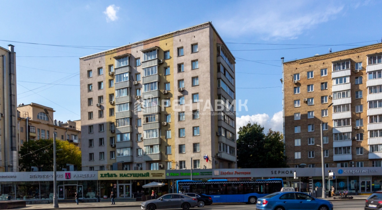 фасад дома, здание по адресу г Москва, ул Большая Якиманка, д 56
