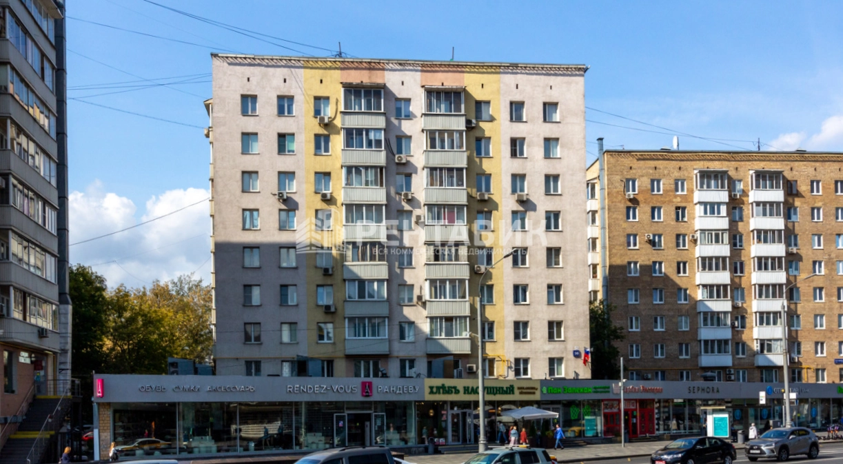 фасад дома, здание по адресу г Москва, ул Большая Якиманка, д 56