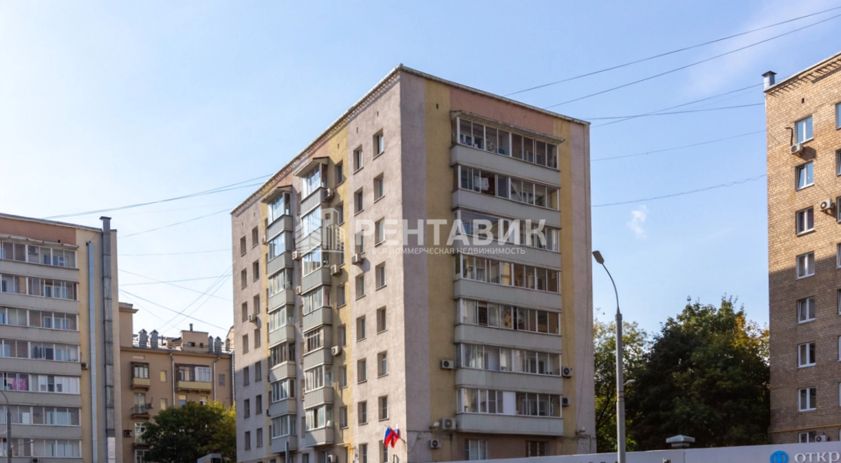 фасад дома, здание по адресу г Москва, ул Большая Якиманка, д 56