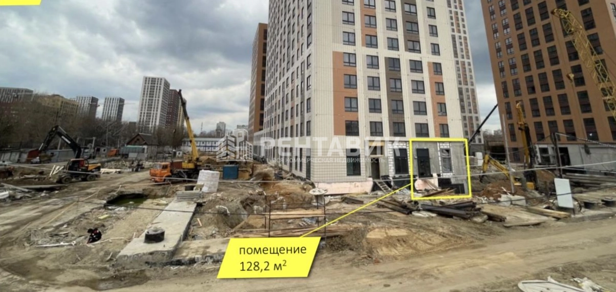 Помещение свободного назначения Открытый парк площадью 128 квадратных метров