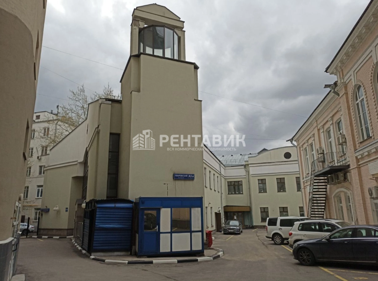 Здание Покровский 4-17с4Б по адресу г Москва, Покровский б-р, д 4/17 стр 4Б
