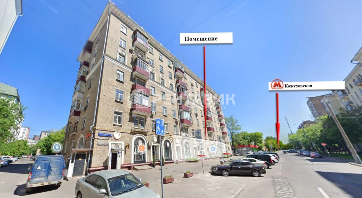 фасад дома, здание по адресу г Москва, ул 5-я Кожуховская, д 9