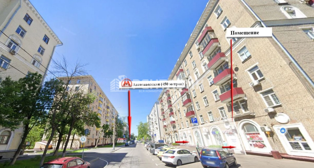 фасад дома, здание по адресу г Москва, ул 5-я Кожуховская, д 9