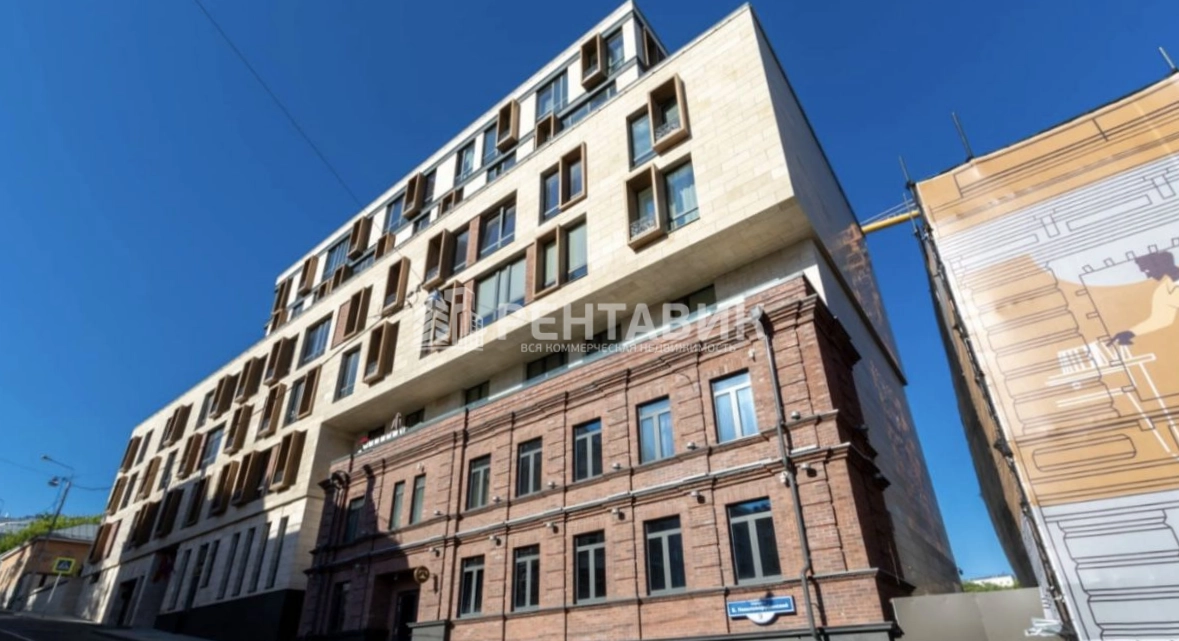 фасад дома, здание по адресу г Москва, Большой Николоворобинский пер, д 9 к 1