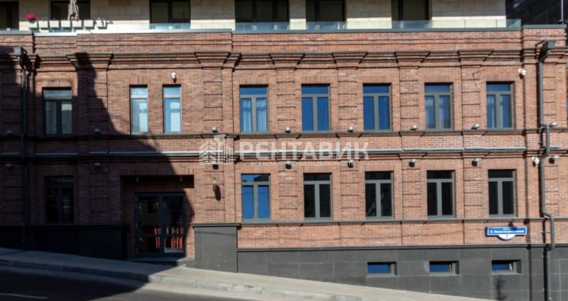 фасад дома, здание по адресу г Москва, Большой Николоворобинский пер, д 9 к 1
