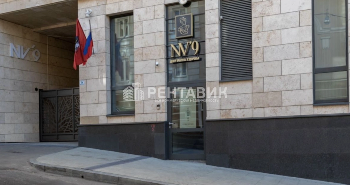 фасад дома, здание по адресу г Москва, Большой Николоворобинский пер, д 9 к 1
