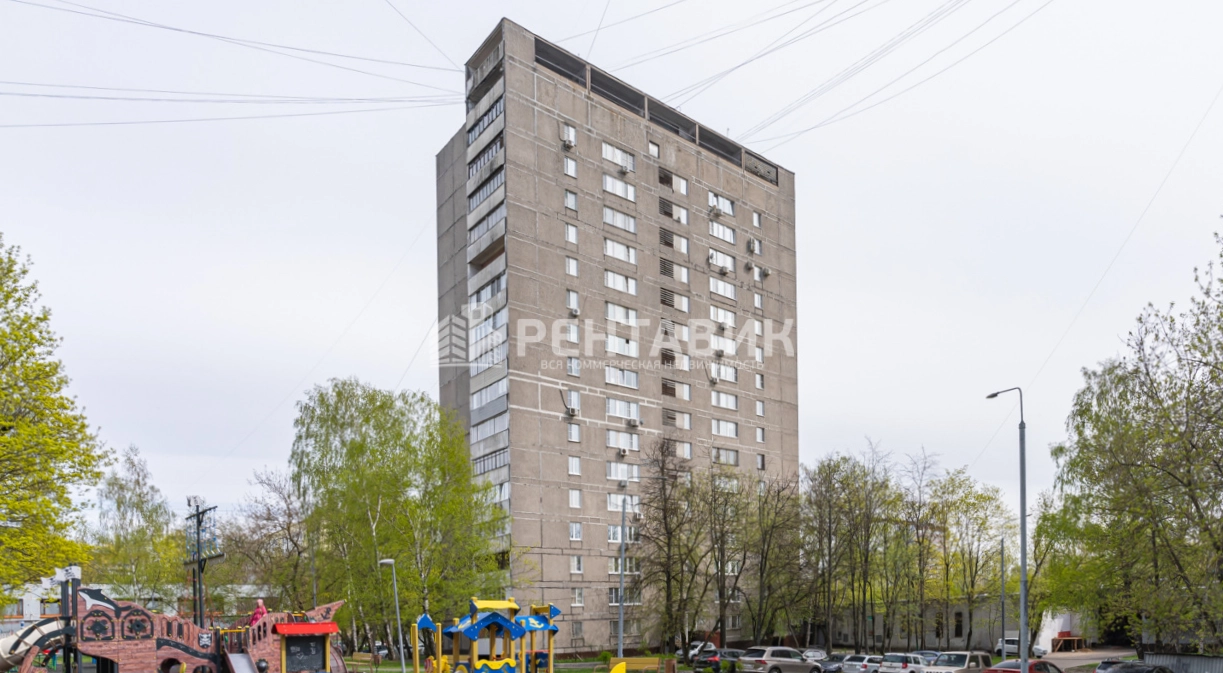 фасад дома, здание по адресу г Москва, ул Уссурийская, д 1 к 5