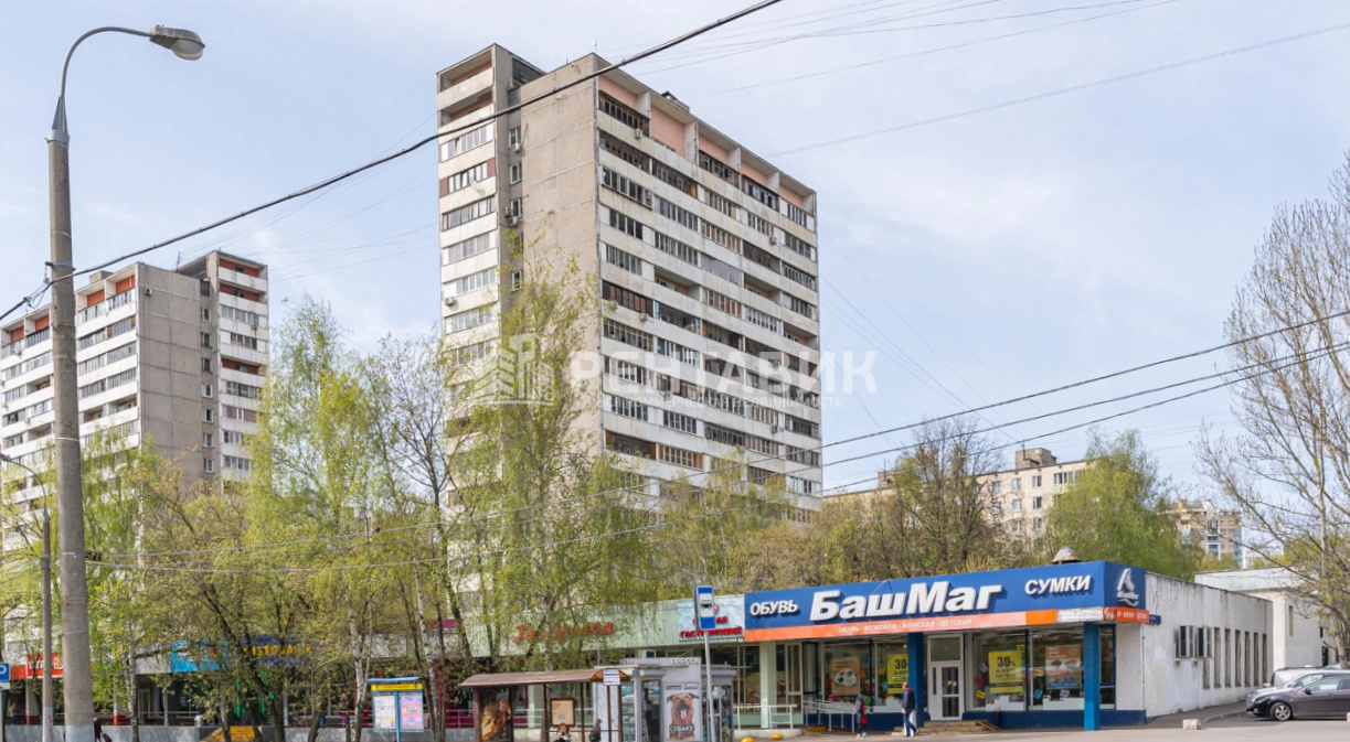 фасад дома, здание по адресу г Москва, ул Уссурийская, д 1 к 5
