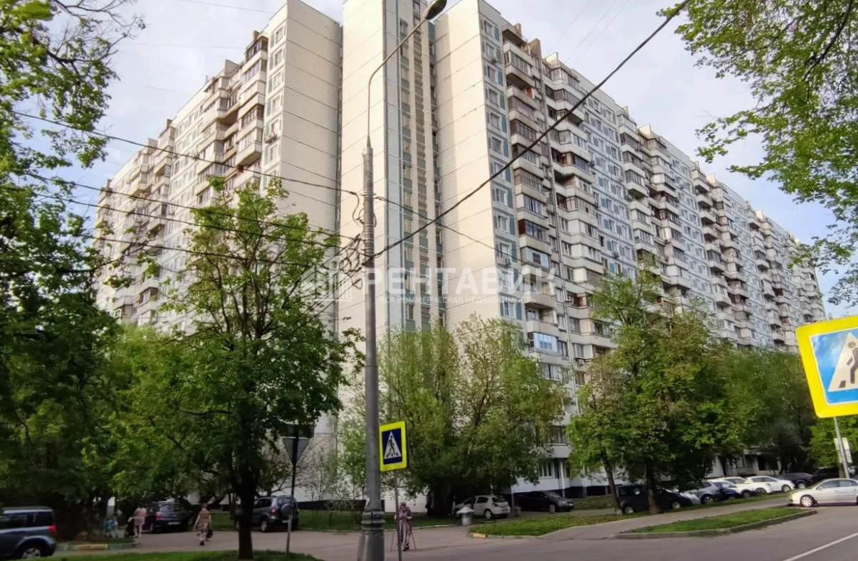 фасад дома, здание по адресу г Москва, ул Кунцевская, д 8 к 1