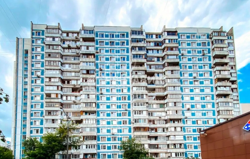 фасад дома, здание по адресу г Москва, ул Кунцевская, д 8 к 1