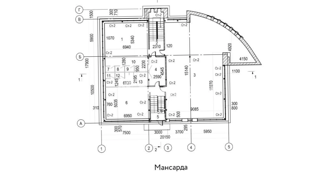 Здание целиком Варшавское 5с1 площадью 1097 квадратных метров