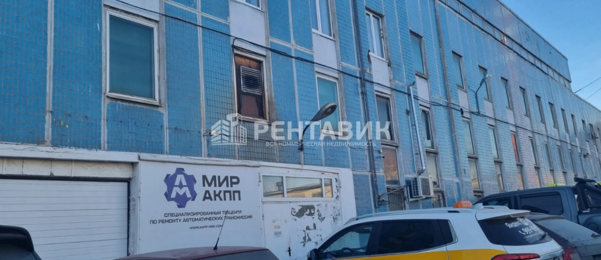 фасад дома, здание по адресу г Москва, ул 2-я Магистральная, д 16 стр 1