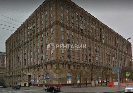 фасад дома, здание по адресу г Москва, пр-кт Мира, д 122 