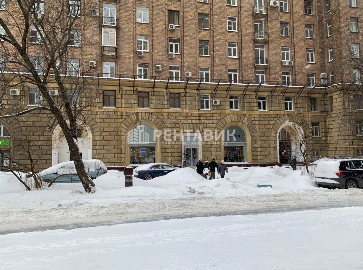 фасад дома, здание по адресу г Москва, пр-кт Мира, д 122 