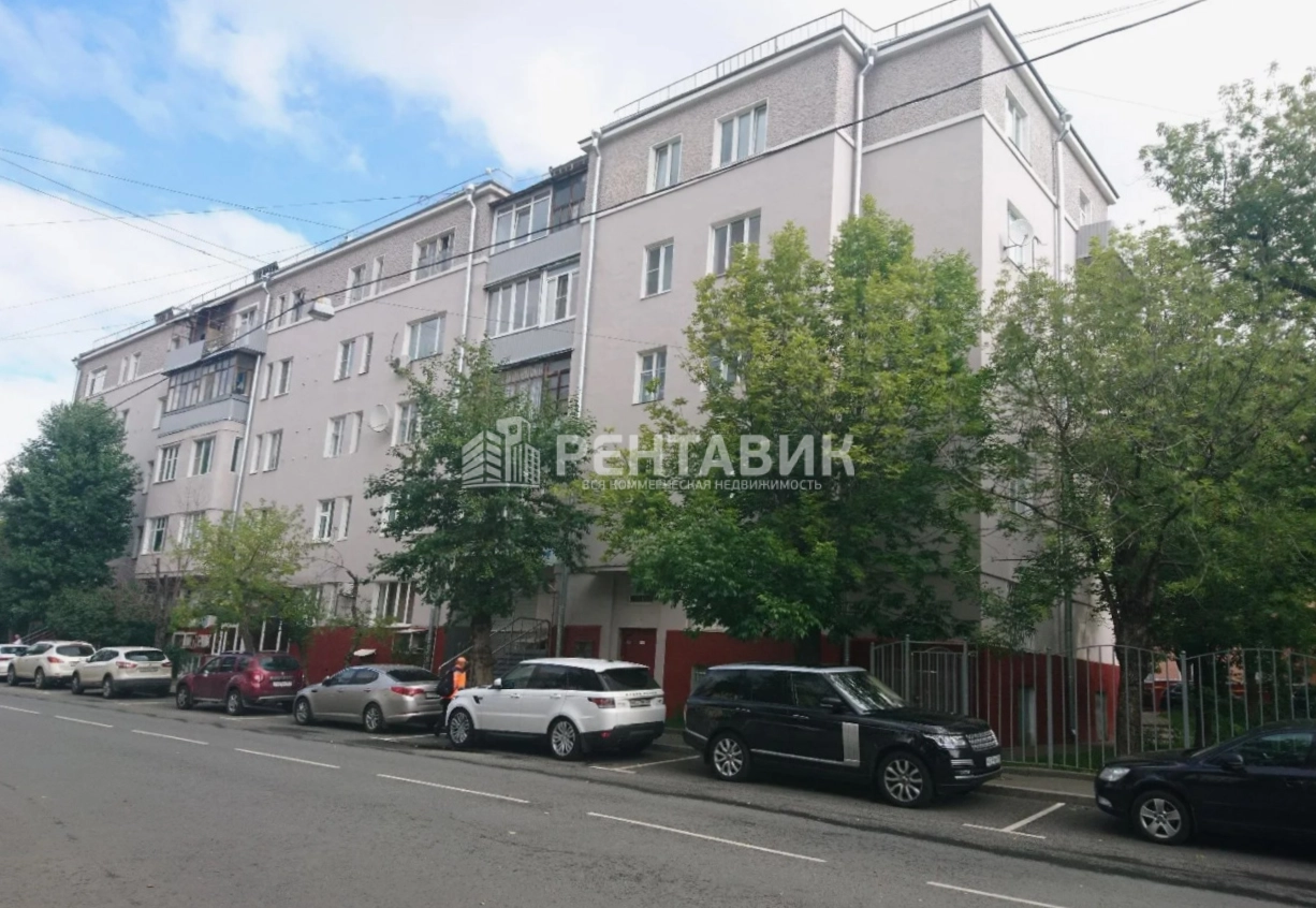 фасад дома, здание по адресу г Москва, ул Усачёва, д 29 к 9