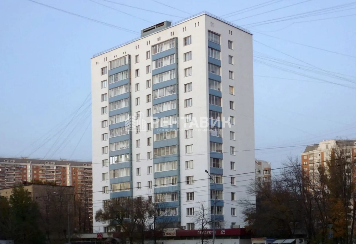 фасад дома, здание по адресу г Москва, ул Полярная, д 14
