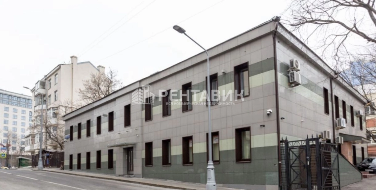 фасад дома, здание по адресу г Москва, Прямой пер, д 12