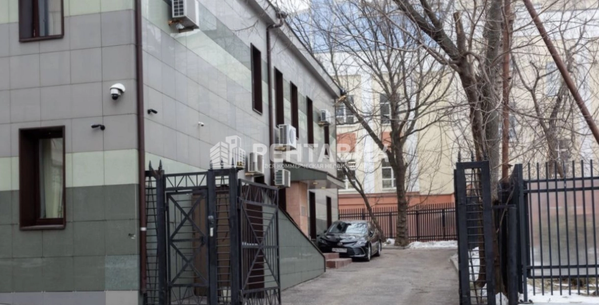 фасад дома, здание по адресу г Москва, Прямой пер, д 12