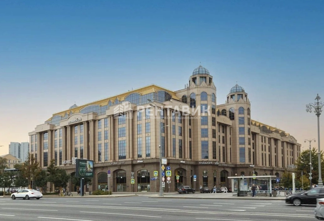 фасад дома, здание по адресу г Москва, Новинский б-р, д 31