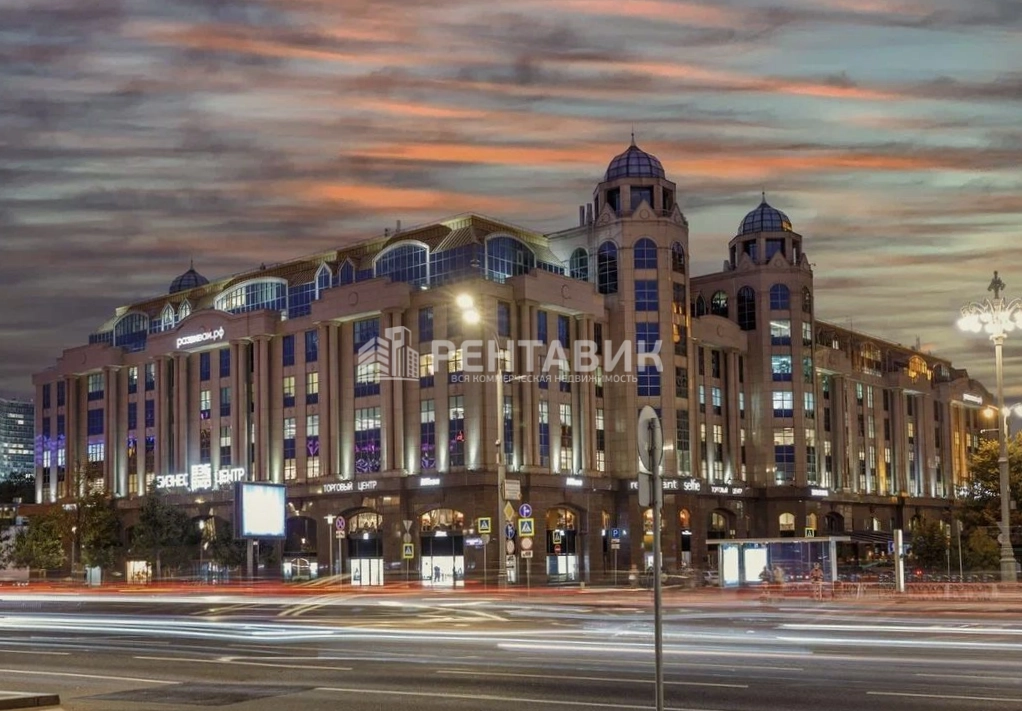 фасад дома, здание по адресу г Москва, Новинский б-р, д 31