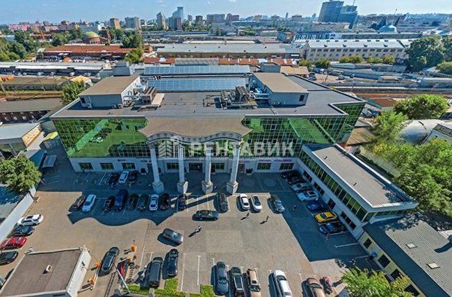 фасад дома, здание по адресу г Москва, ул Каланчевская, д 16 стр 1 