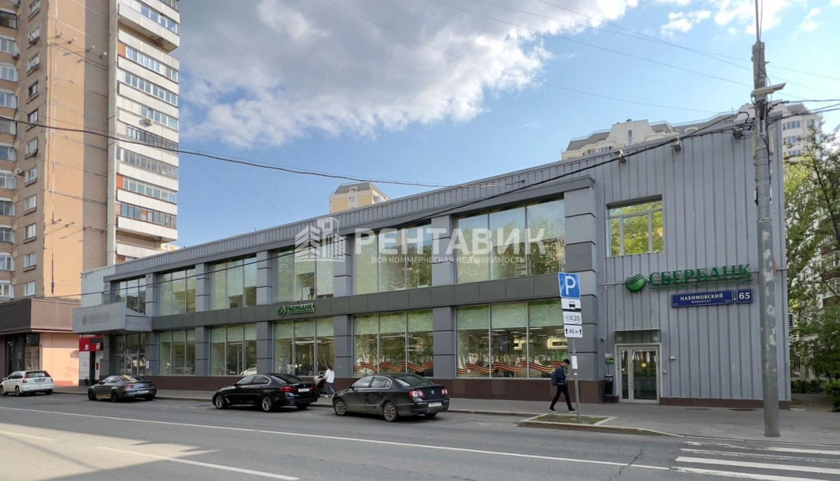фасад дома, здание по адресу г Москва, Нахимовский пр-кт, д 65