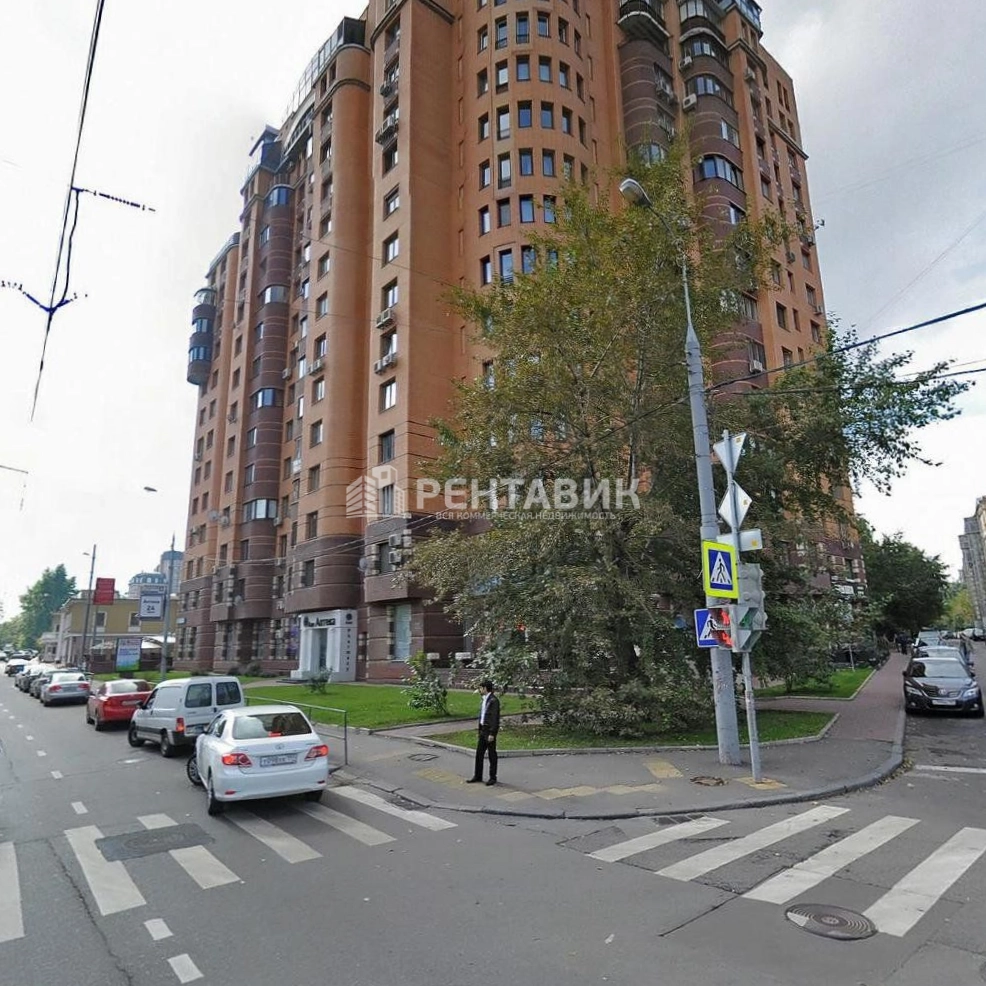 фасад дома, здание по адресу г Москва, ул Большая Грузинская, д 37 