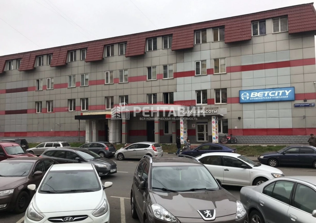 фасад дома, здание по адресу г Москва, Новочеркасский б-р, д 57 к 2 